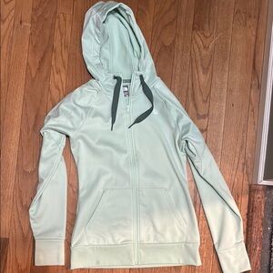 Women's The North Face Mint Green Hoodie Jacket